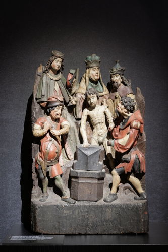 Fragment du retable du martyre de Saint Adrien mis en dépôt par les Musées royaux d'Art et d'Histoire @KBR