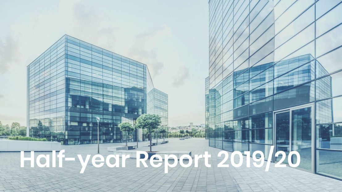 First half of financial year 2019/20: Organic sales growth of 0.8% – EBITDA margin of 15.5%