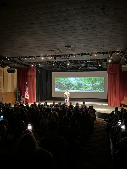 John Schneider at the historic Select Theater in Mineola, TX (July 4, 2024)