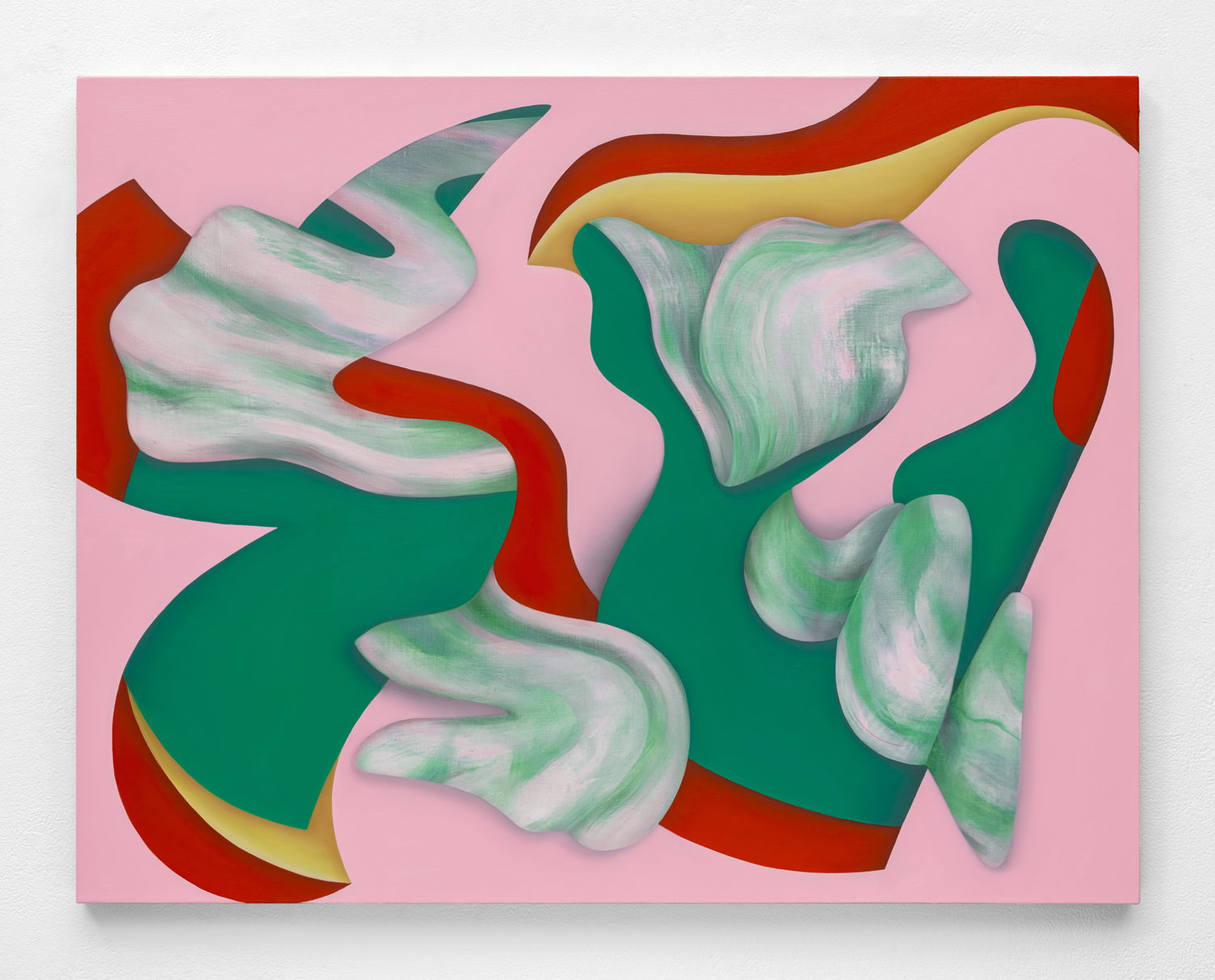 Lesley Vance, Untitled, 2023. Oil on canvas 71.1 × 91.4 cm. Photo credit: Fredrik Nilsen Courtesy of the Artist and Xavier Hufkens, Brussels