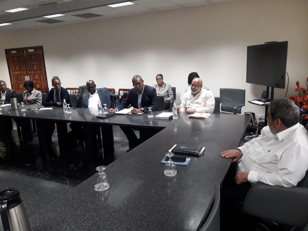 New OECS Chairman and Prime Minister of Saint Vincent and the Grenadines The Hon. Dr. Ralph Gonsalves addresses Commissioners.