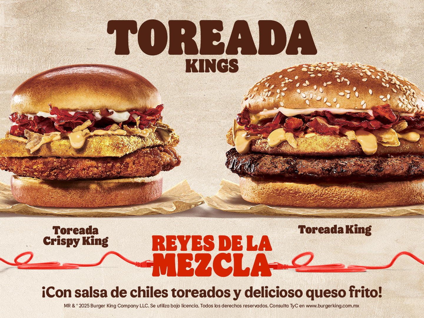 Burger King combina sabor y ritmo con sus nuevas Toreada Kings en su campaña Reyes de la Mezcla 