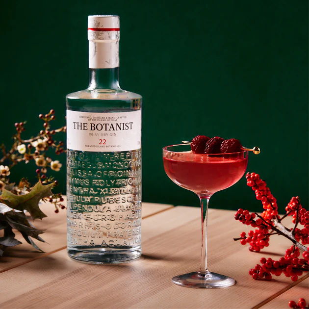 The Botanist Raspberry Martini con The Botanist Gin
