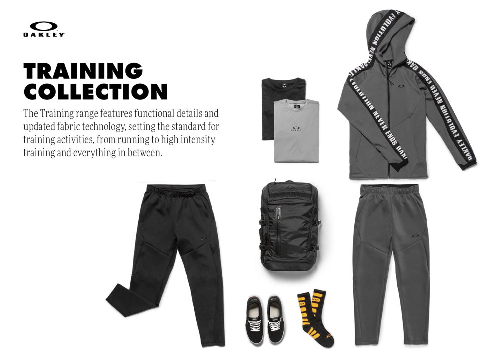 OAKLEY TRAINING COLLECTION PRESS RELEASE