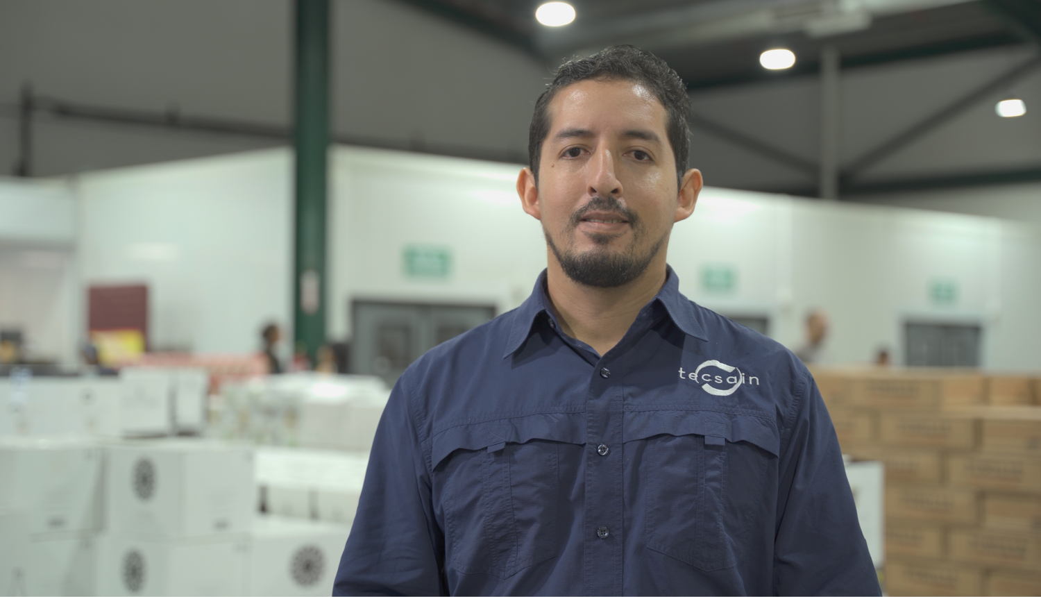 Raúl Pinzón, manager of tecsain