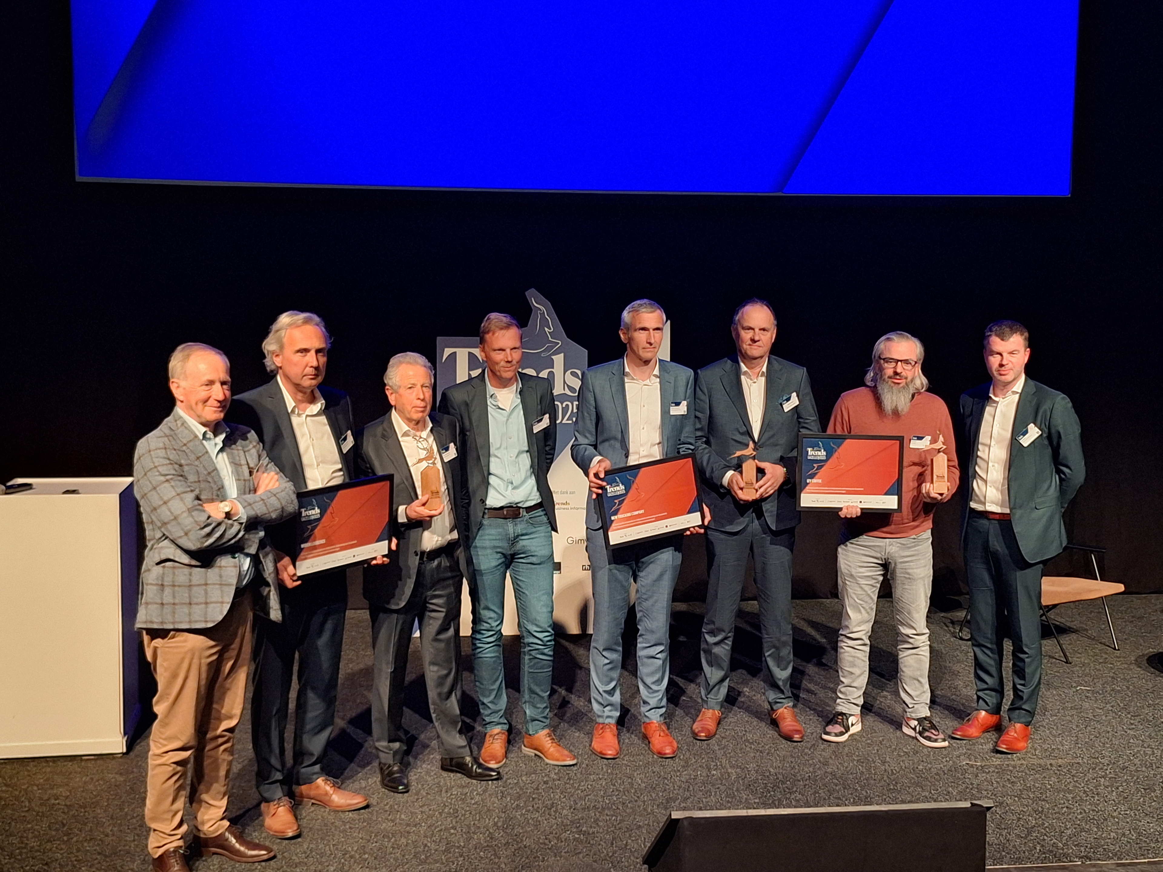 Trends Gazellen 2025: Widem Logistics, New Trucking Company en IzyCoffee zijn West-Vlaamse ambassadeurs 