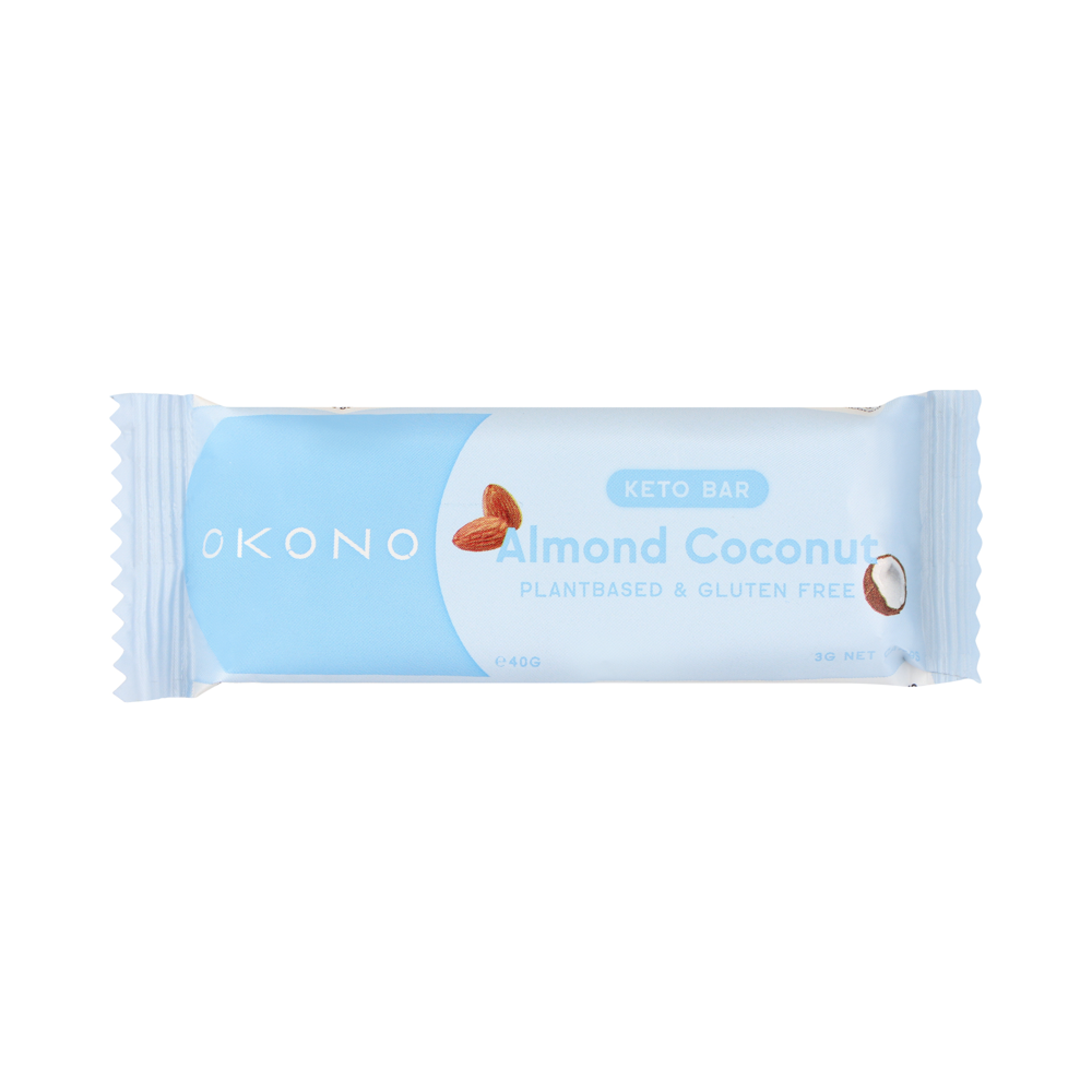 OKONO Keto Bar Almond Coconut (€2.29)