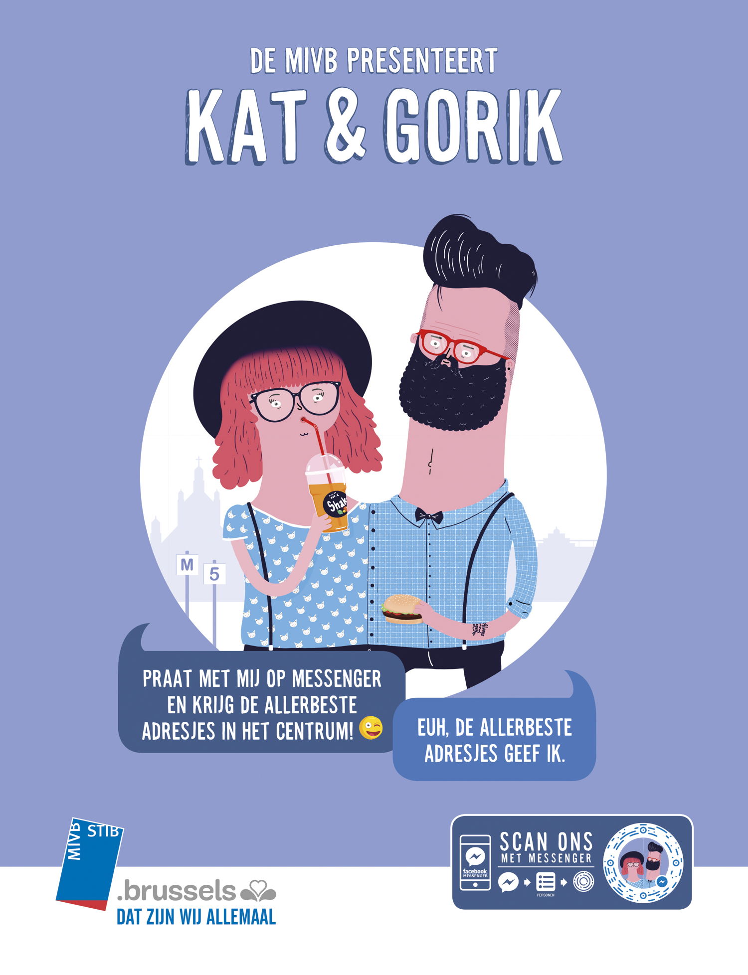 Kat & Gorik advertentie