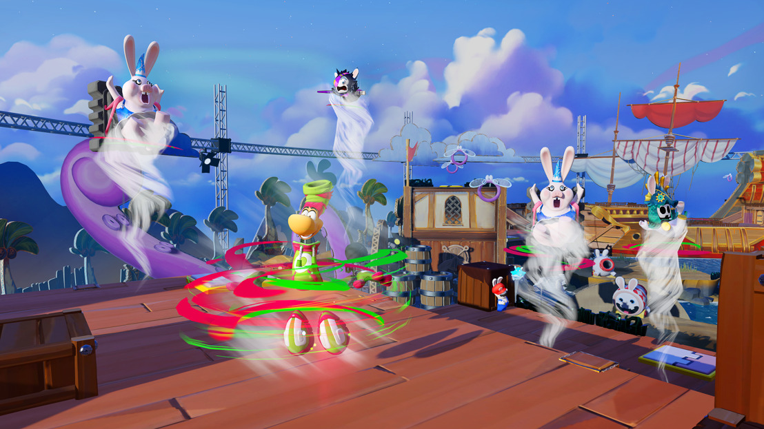 Mario + Rabbids® Sparks of Hope: Rayman in der Phantom Show veröffentlicht