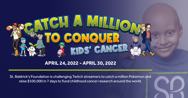 Fund childhood cancer research by catching Pokémon
