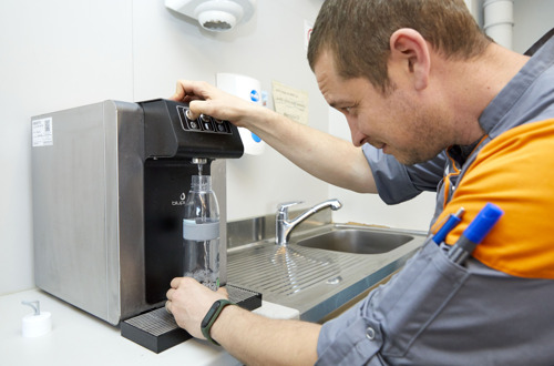 Robinetto zorgt met meer dan 500 watertaps voor duurzaam drinkwater voor Colruyt Group medewerkers
