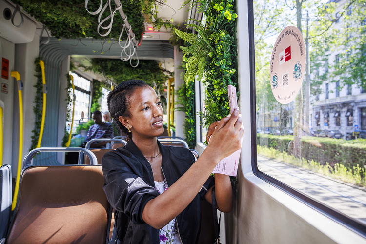 Groene Buurt in Bloei tram © Victoriano Moreno