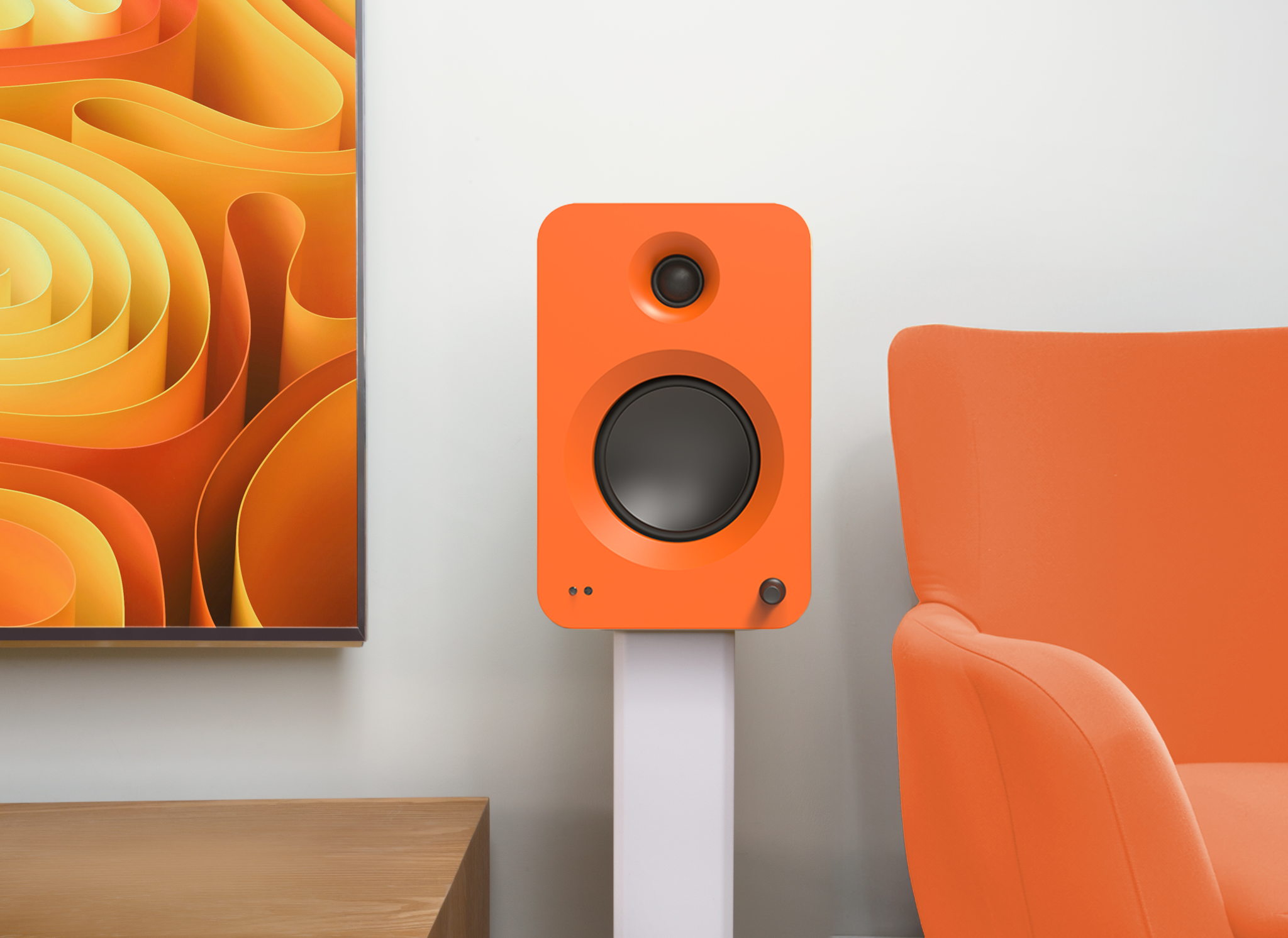 Kanto Audio REN: High Performance 100W Active Speakers with HDMI ARC 