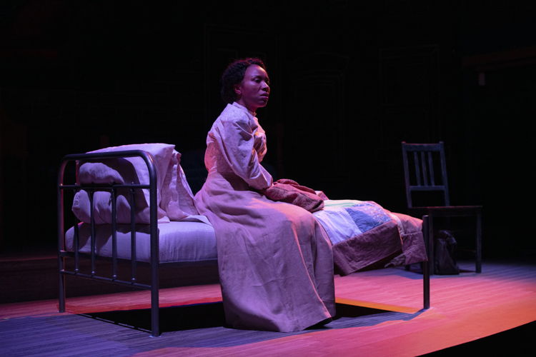 Jenny Brizard (Esther) in Intimate Apparel by Lynn Nottage / Photos by David Cooper