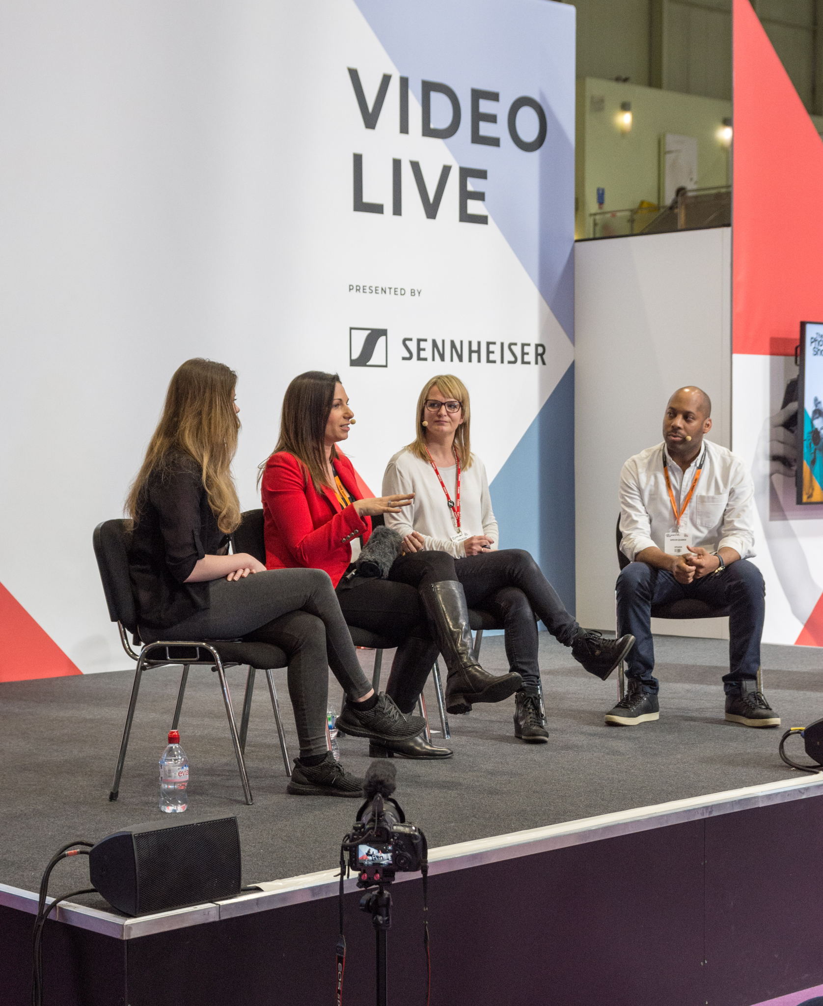 Video Live Stage panel at last year's show (from left to right): Sarah Seal, Victoria Grech, Emma Wilson and Simeon Quarrie Video Live Stage panel at last year's show (from left to right): Sarah Seal, Victoria Grech, Emma Wilson and Simeon Quarrie