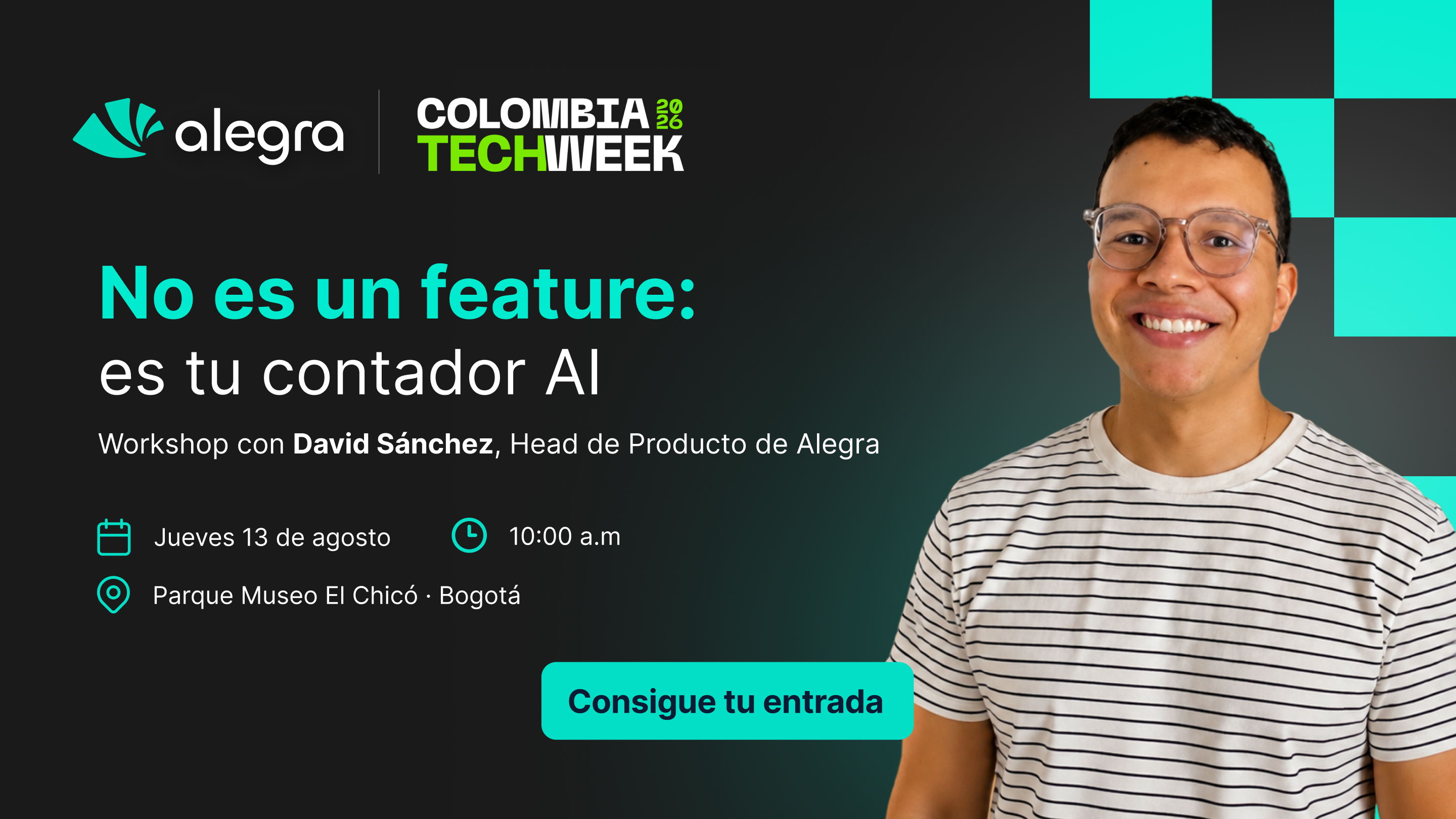 De registro financiero a inteligencia de negocio: Alegra conectará la contabilidad con la IA en Colombia Tech Week