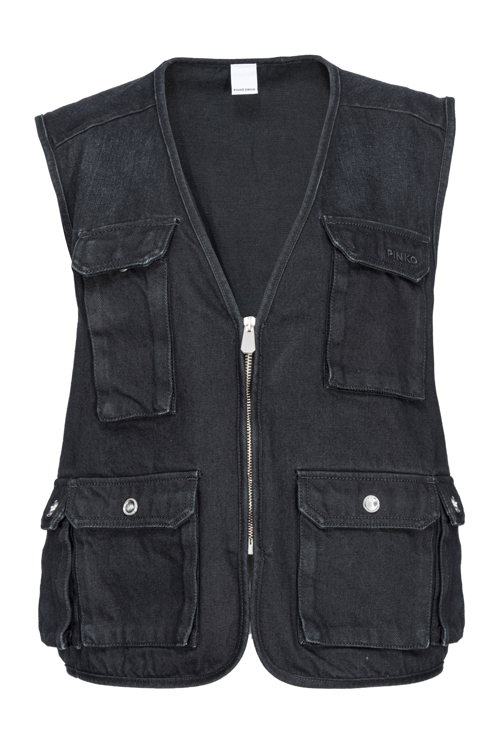 PINKO_SS25_JOKER GILET_365 EUR