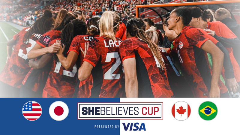 CANWNT To Feature In The 2024 SheBelieves Cup