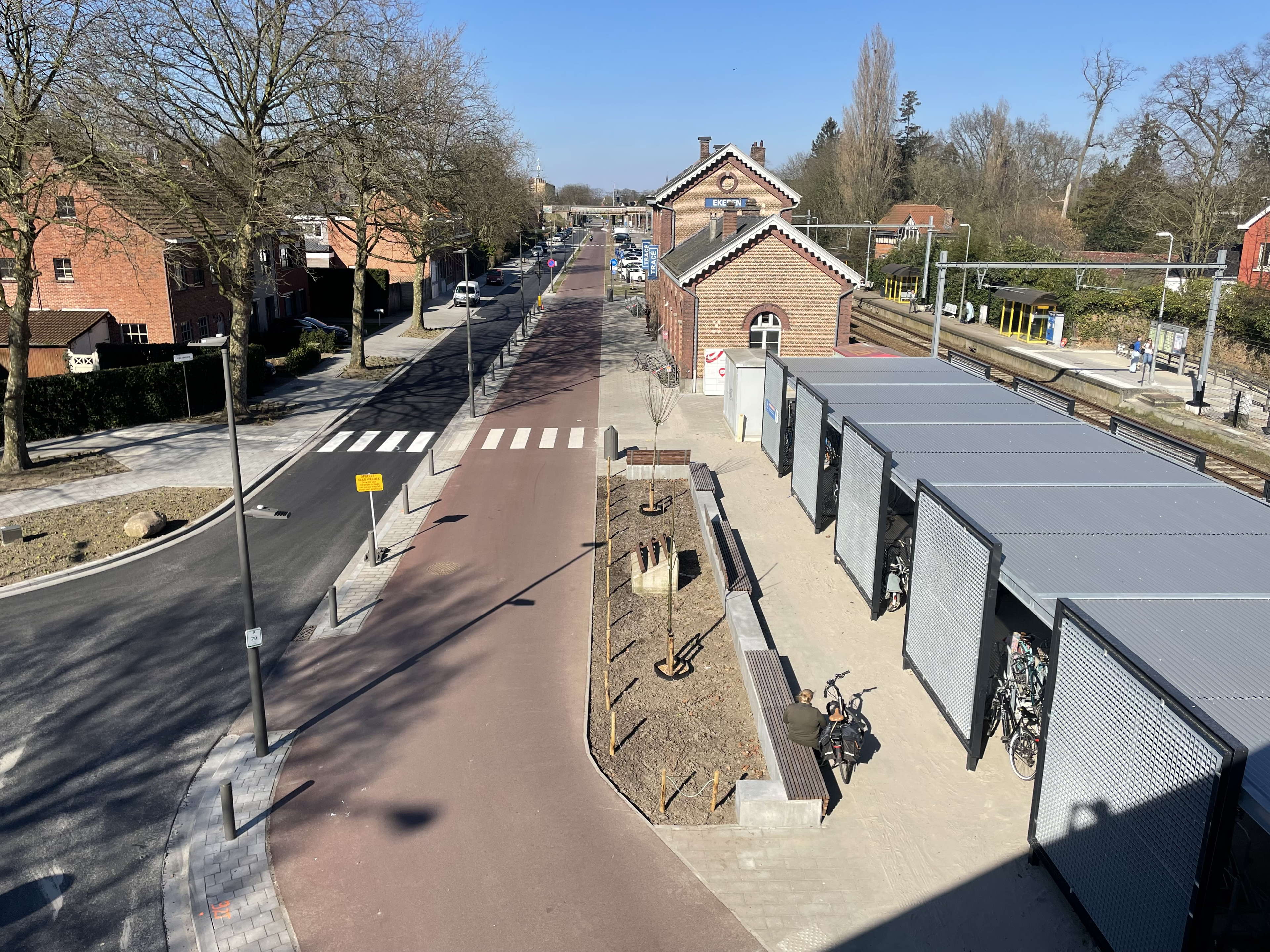 Vernieuwing stationsomgeving Ekeren afgerond 