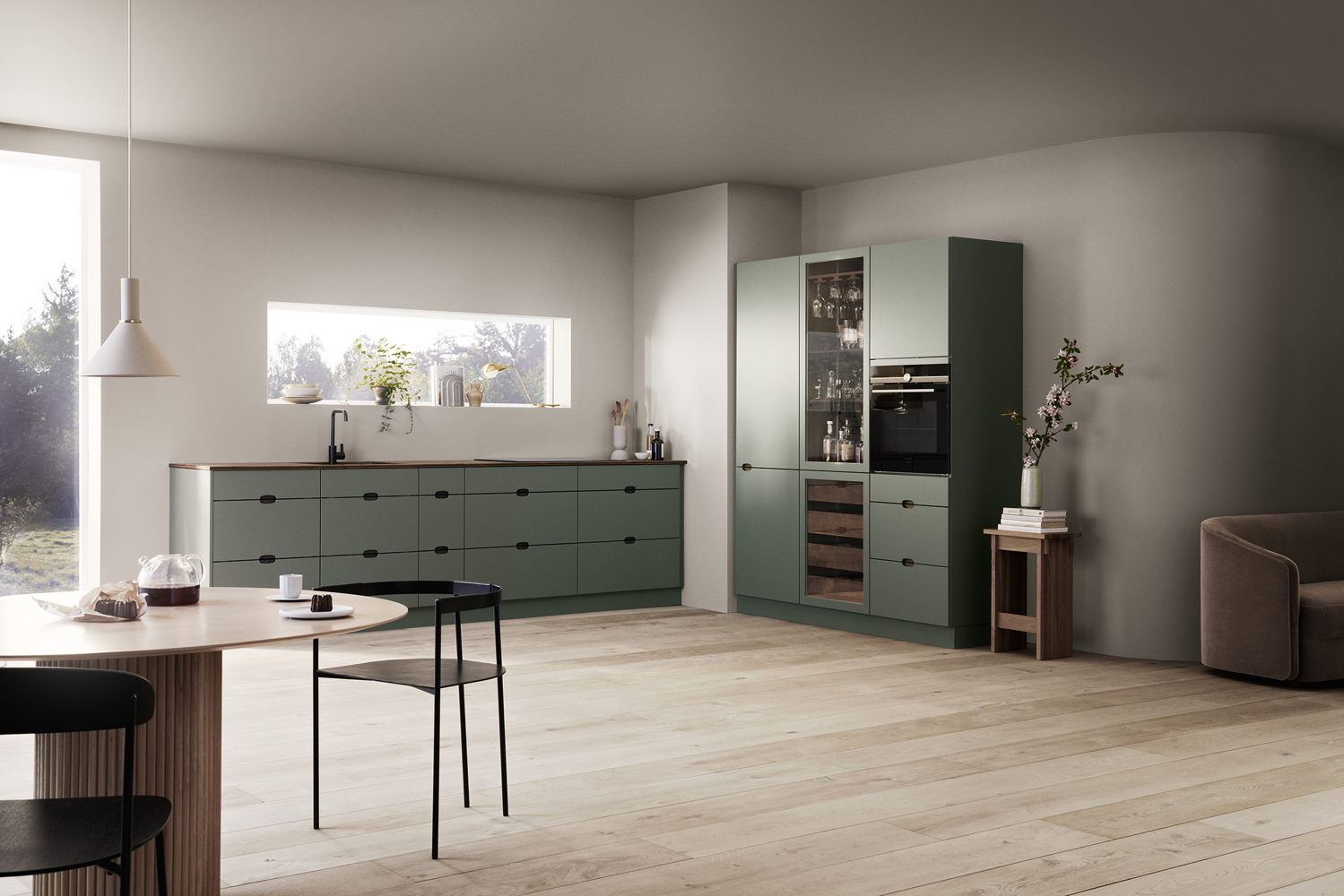 Kvik_kitchen_Ombra_green €6.378