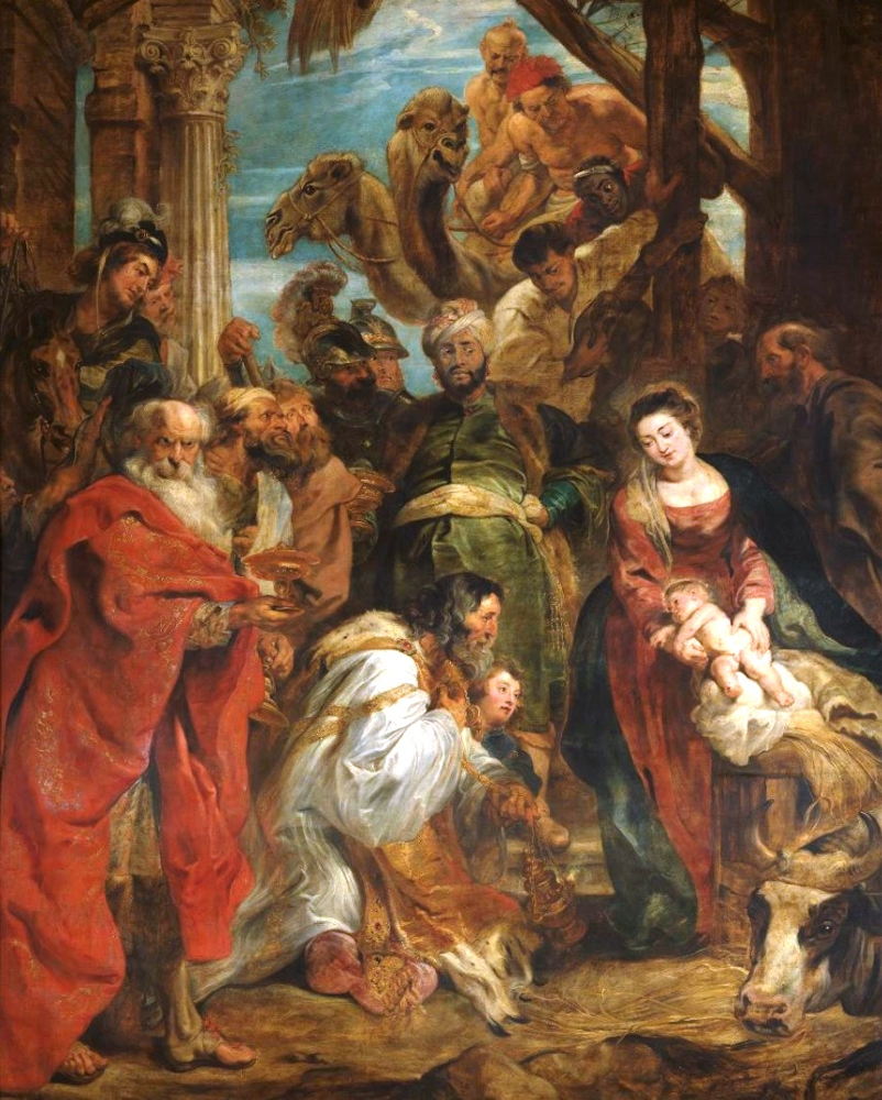 Aanbidding door de koningen (Peter Paul Rubens) - (c) KMSKA