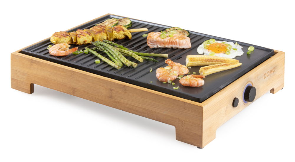DO9271G Plancha Grill Bamboo Style (4-6 personen)