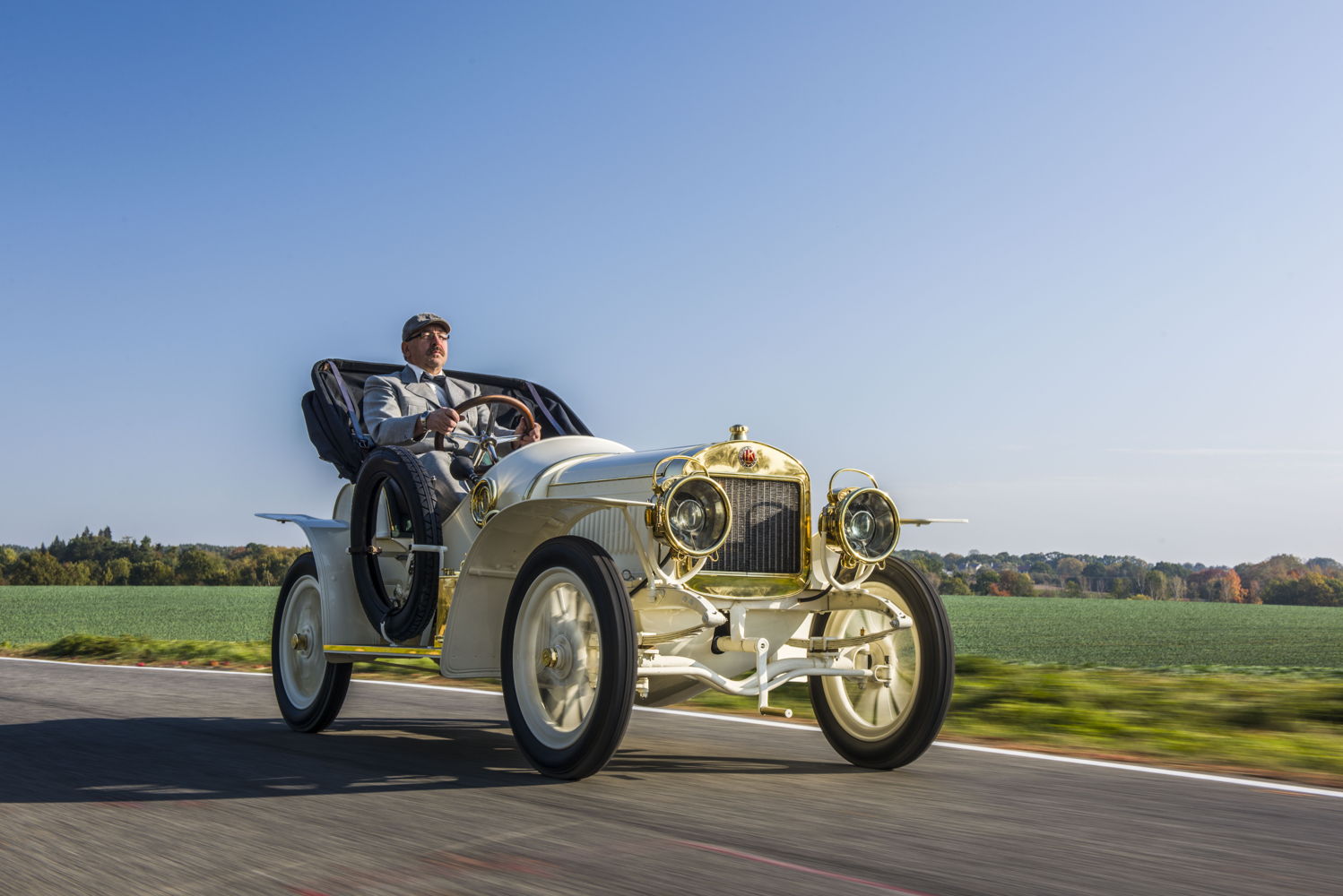 The sports car Laurin & Klement BSC, built in 1908, is the only surviving example of just twelve of this type ever built. It has been fully restored and today is a magnet for visitors to the ŠKODA Museum.