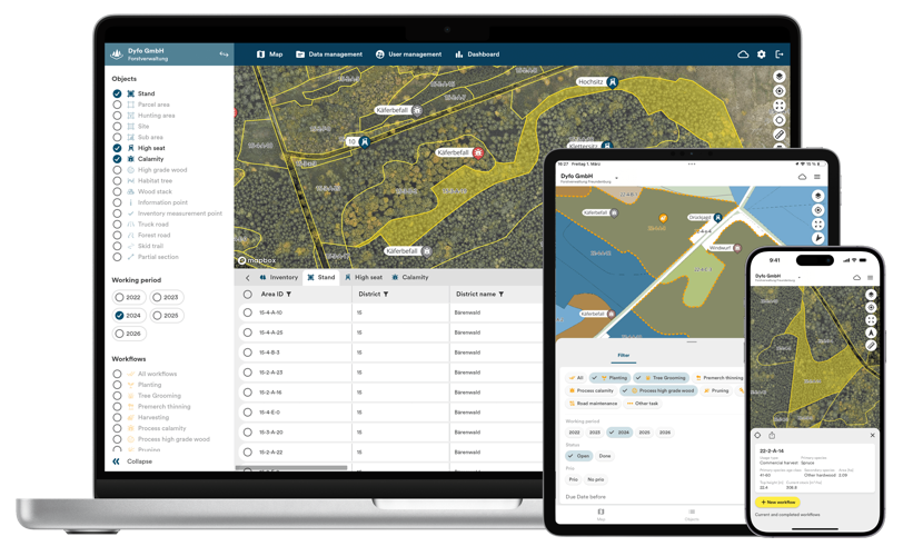 Dynamic Forest software - English