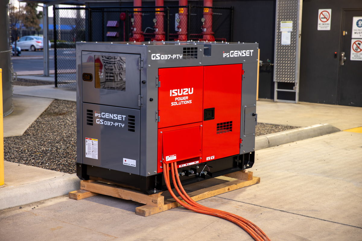 Isuzu Power Solutions GS 037-PTY generator set