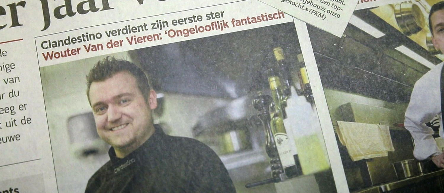 Wouter Van der Vieren krijgt eerste Michelin-ster- (c) Borgerhoff & Lamberigts