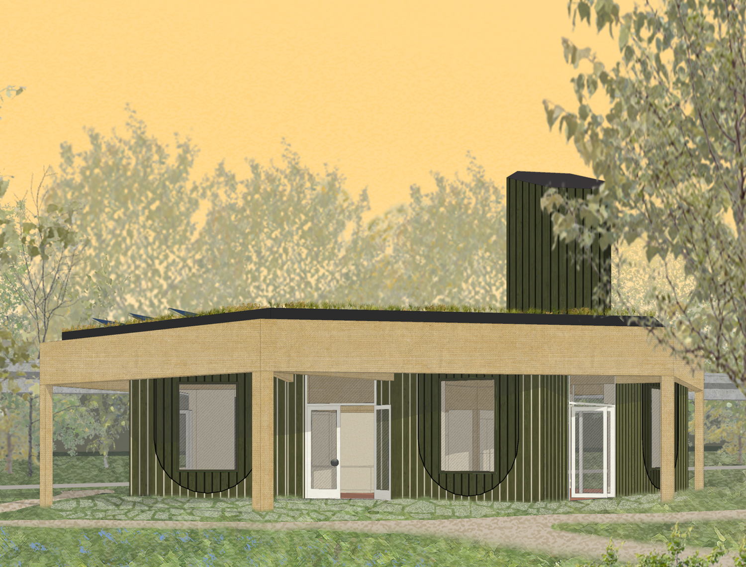 Toekomstbeeld ©Collectief Noord architecten