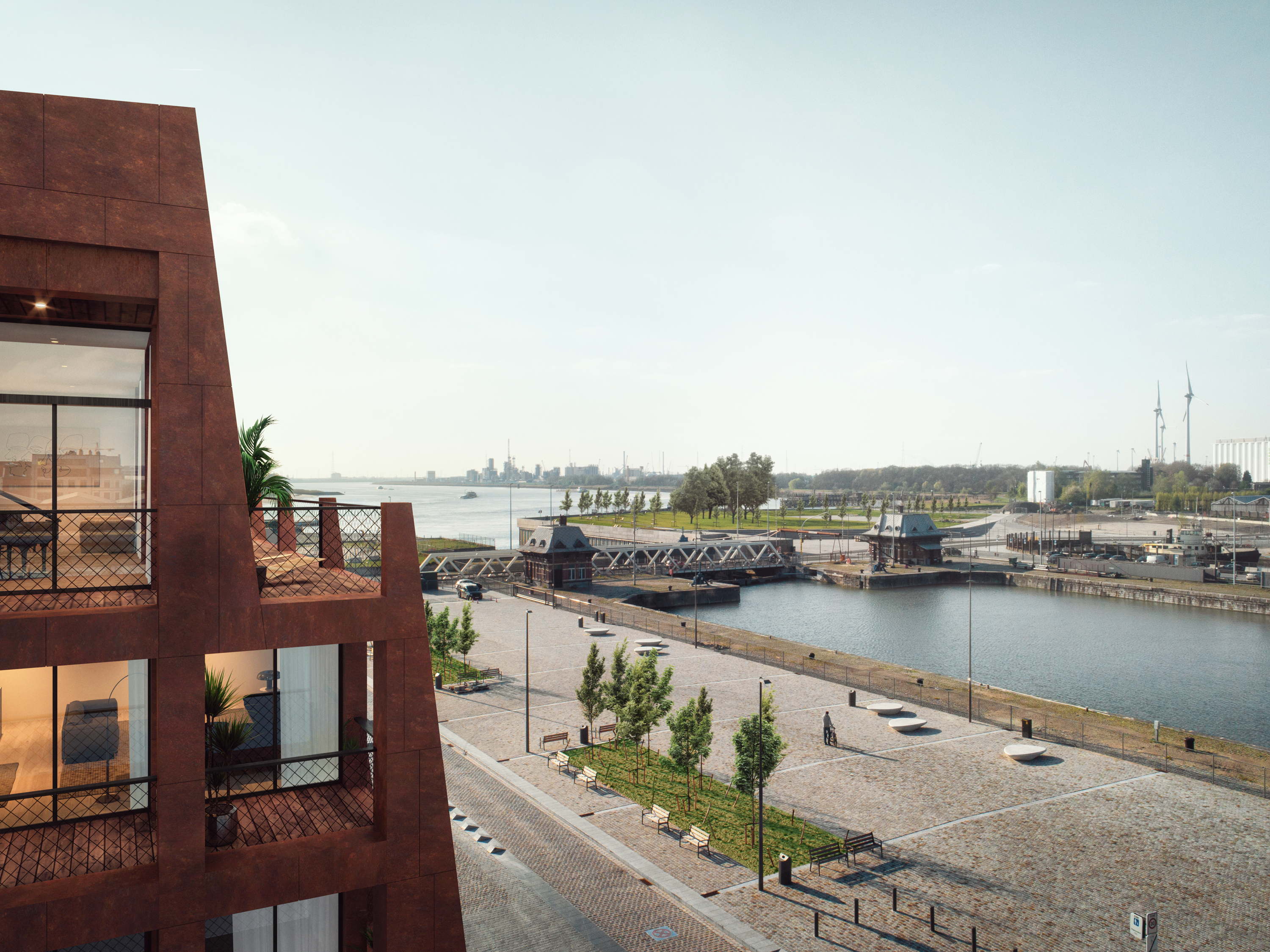 PERSUITNODIGING: Werken luxeproject Montevideo Residence starten met grondverzet over water