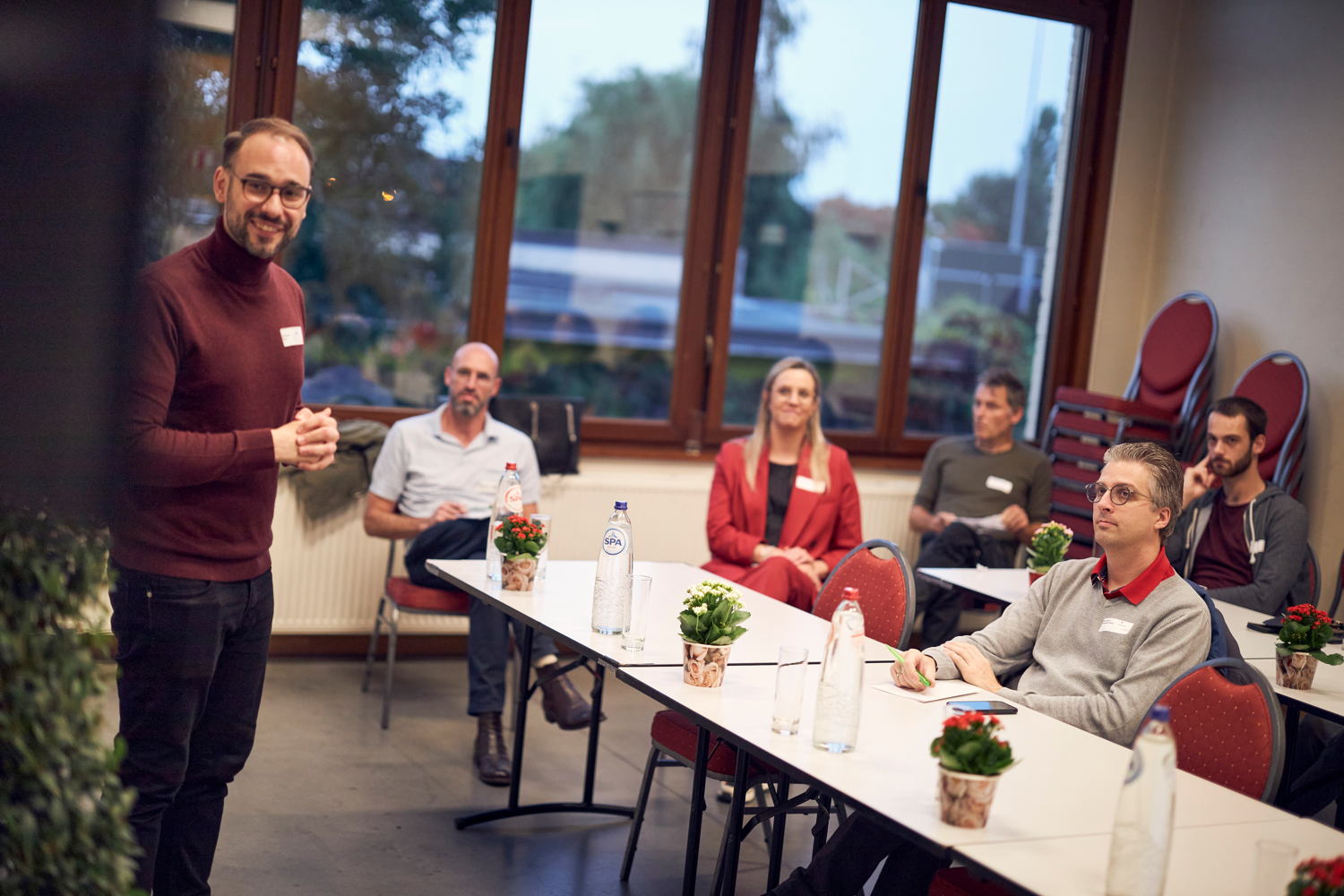 Karl Magnus, Gert Buys, Victoria De Mulder (van the coaching collective)