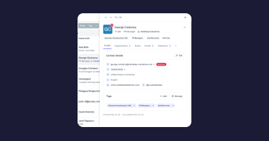 News: Meet our new and improved Contact preview