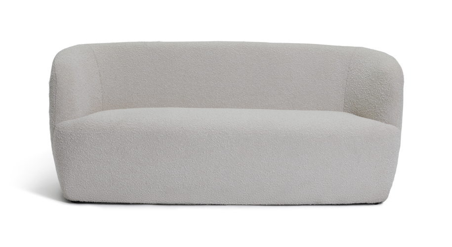 Habitat Orelia Rounded Boucle Sofa White, £800