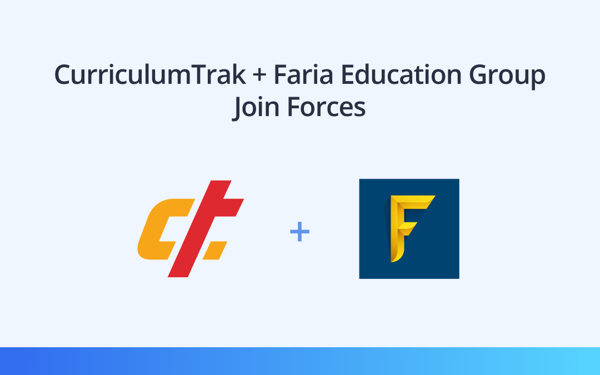 Curriculum Trak and Faria Education Group Join Forces to Better Serve Faith-Based Schools