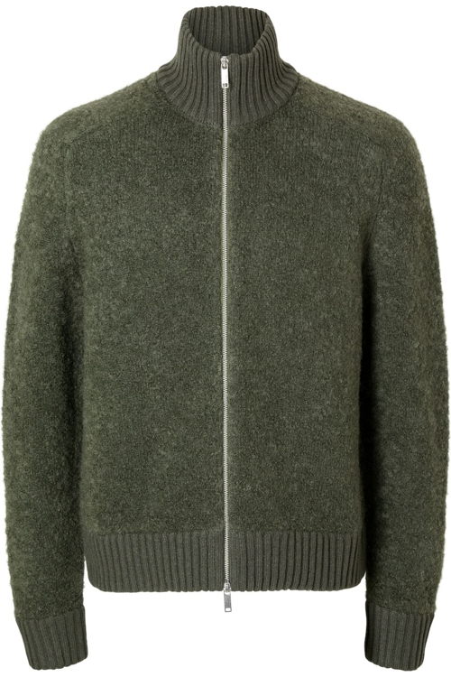Selected_Sweat SEL Slhted Ls Knit Relaxed Full Zip Cardigan_JUTTU_€119,99