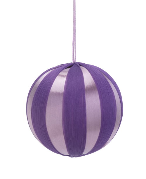 Habitat 6pk Bright Striped Yarn Baubles, £10