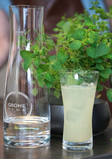 The GROHE Blue Collins Mocktail by Nicolas Decloedt