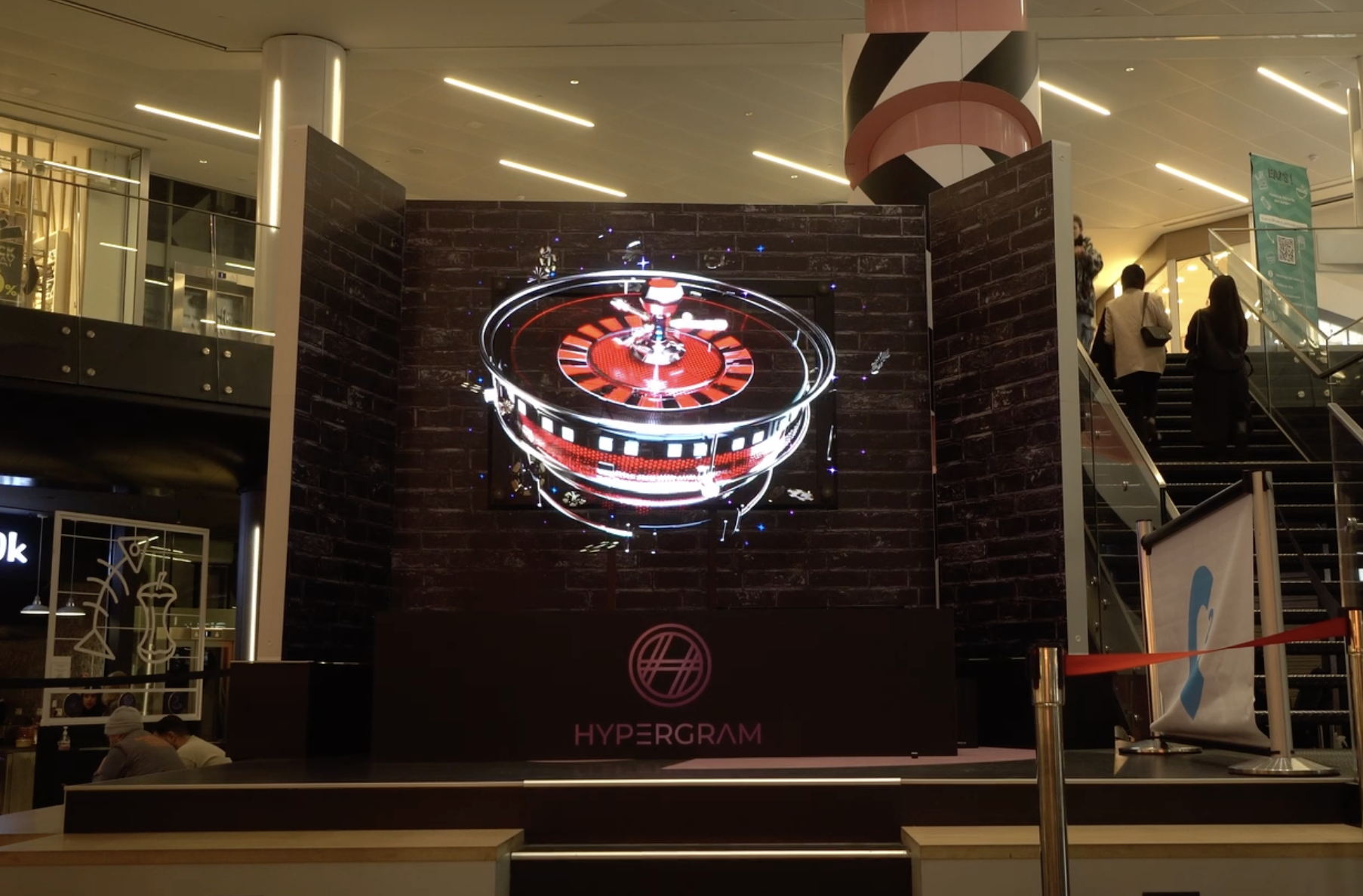 Een gloednieuwe 3D-reclametechnologie voor het eerst in België
