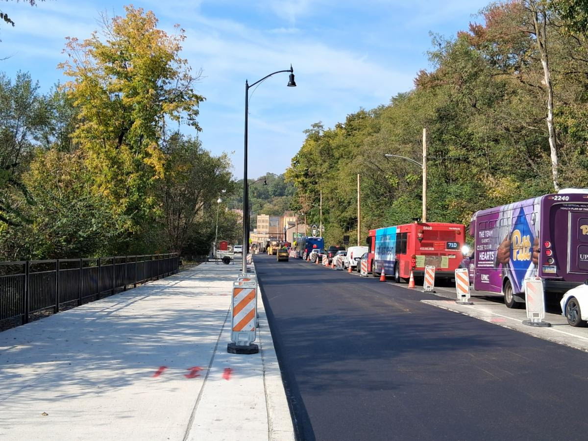 Paving operations on Fifth Avenue between Craft Avenue and Kirkpatrick Street Paving operations on Fifth Avenue between Craft Avenue and Kirkpatrick Street