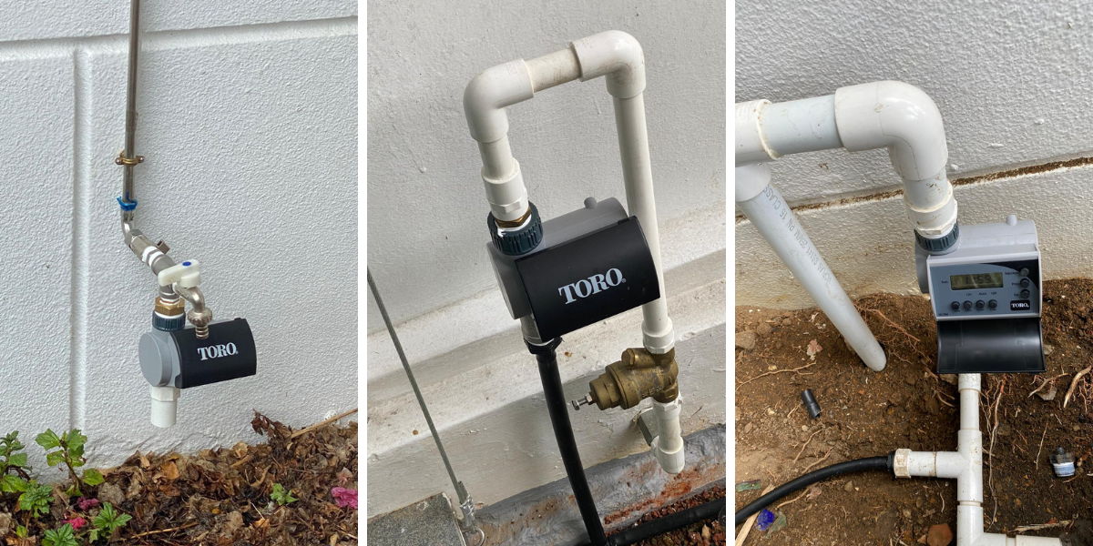 Easy self-installation. Never forget to turn on or off your garden tap again!