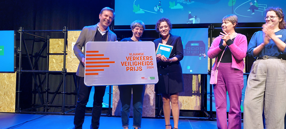 Fietsberaad wint Vlaamse Verkeersveiligheidsprijs 2024