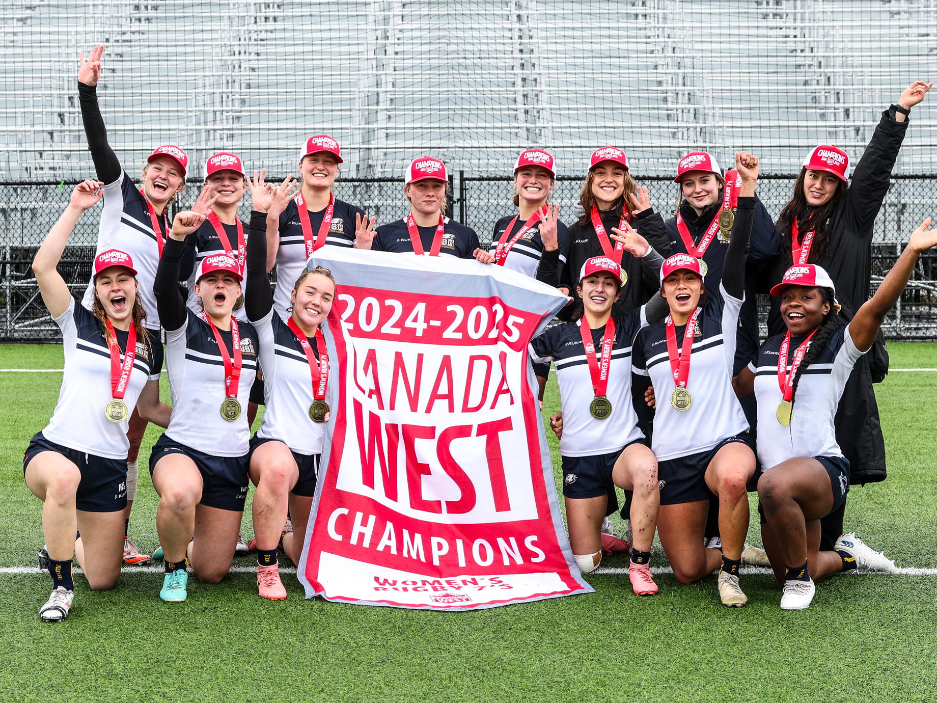 Rugby 7s: UBC Takes Home Canada West Title with Unbeaten Season 