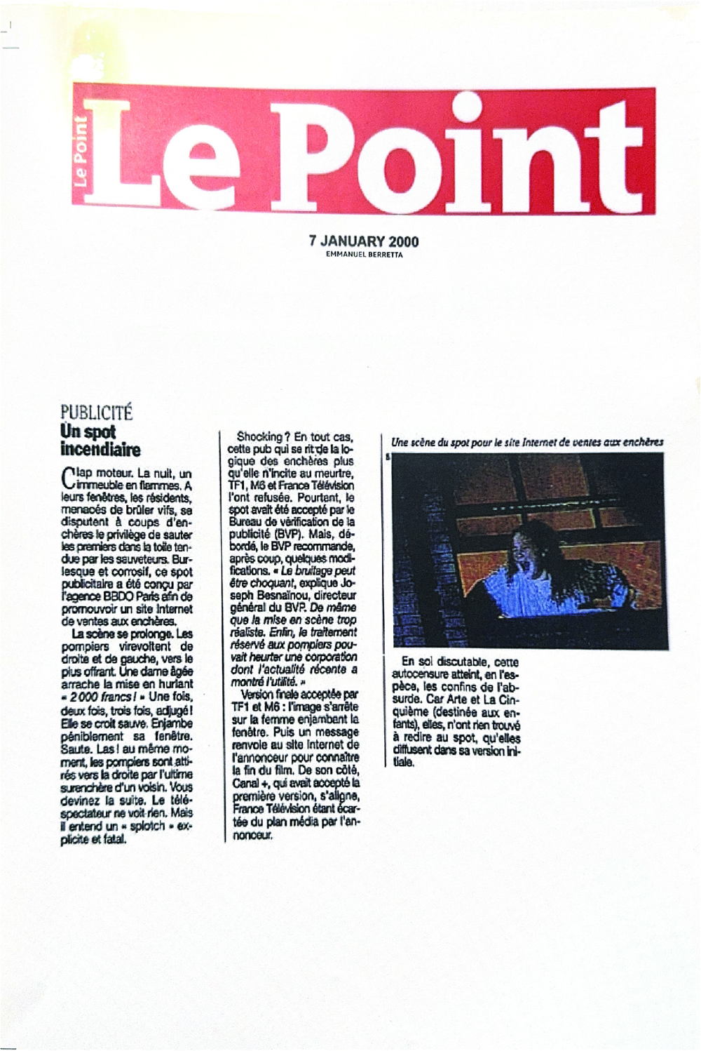 FRED & FARID / Le Point  / 2000