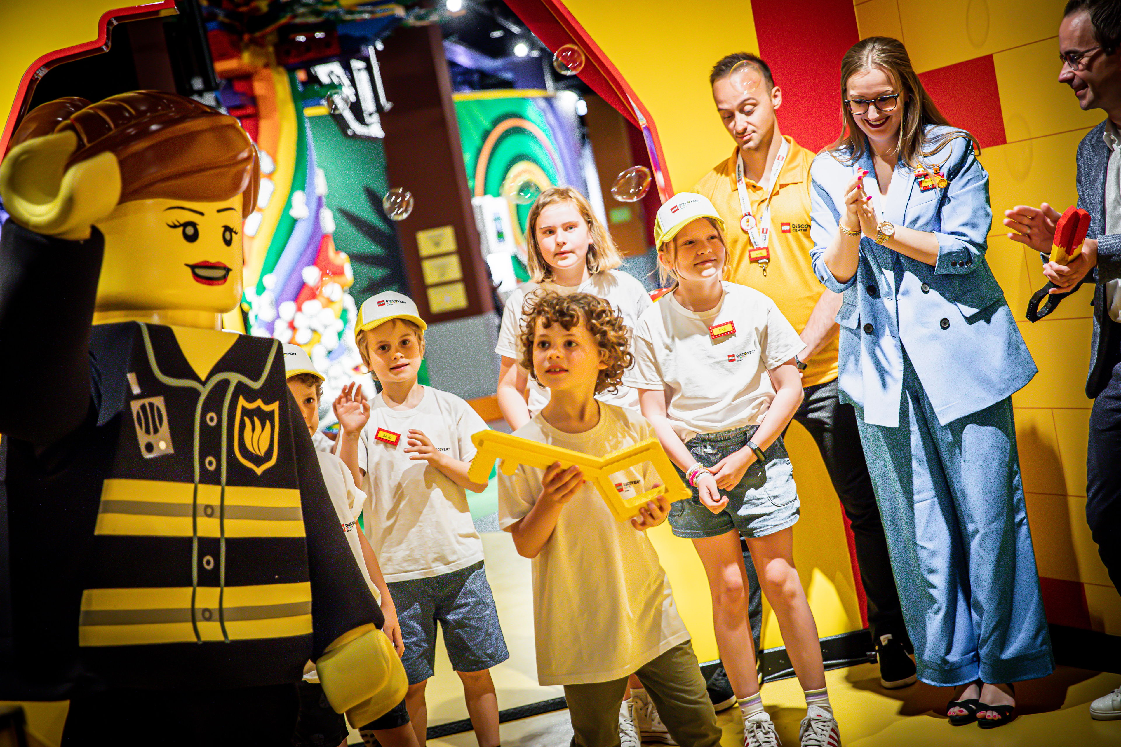 Communique de presse: Le LEGO® Discovery Centre Brussels est officiellement ouvert