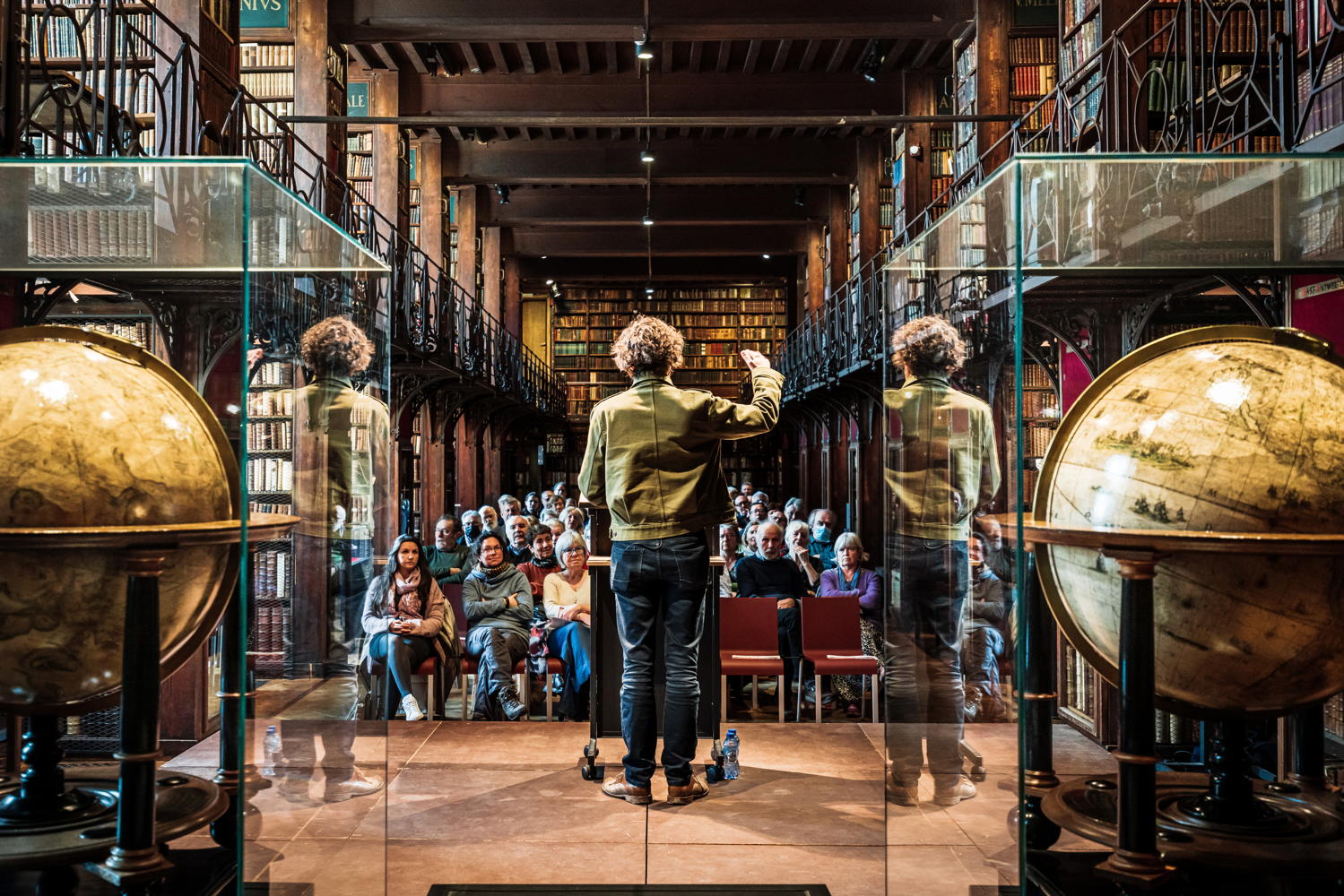 Lezing in de Nottebohmzaal | Erfgoedbibliotheek Hendrik Conscience | Foto: LUCID
