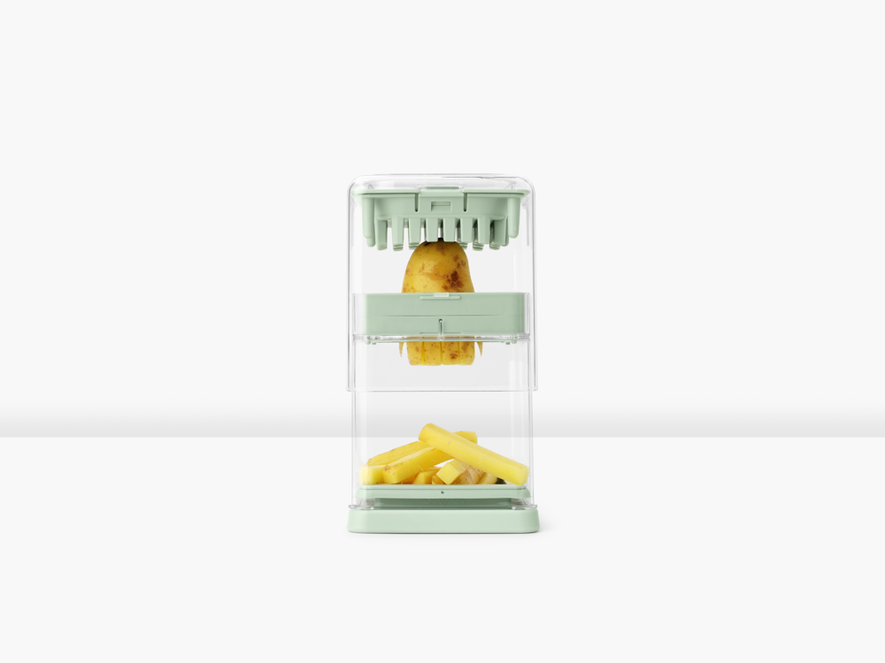 Tasty+ Potato Cutter - Jade Green - 8710755145421 Brabantia_6_NR-41047
