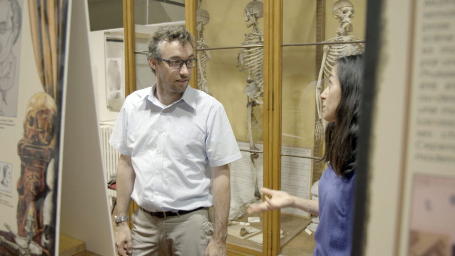 Wim Develter en Caroline Ripert - (c) VRT