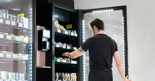 JIMS introduces the healthiest vending machines on the market in its gym